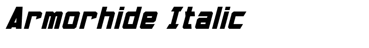 Armorhide Italic