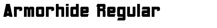 Armorhide Regular