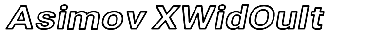 Asimov XWidOuIt
