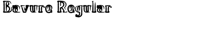 Bavure Regular