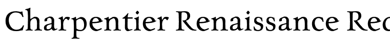 Charpentier Renaissance Reduced Regular