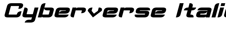 Cyberverse Italic