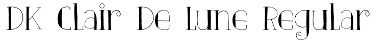 DK Clair De Lune Regular