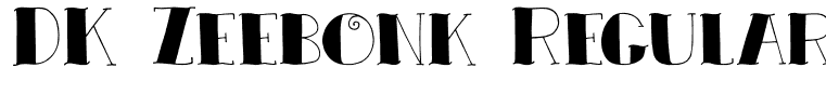 DK Zeebonk Regular