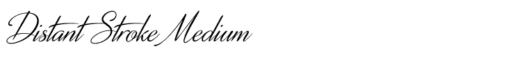 Distant Stroke Medium