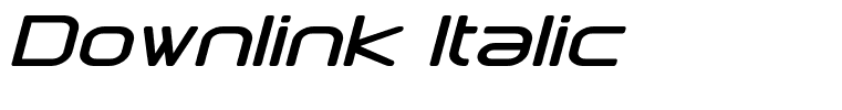 Downlink Italic