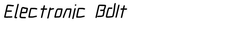 Electronic BdIt