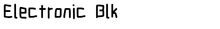 Electronic Blk