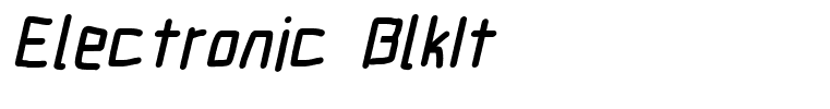 Electronic BlkIt
