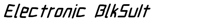 Electronic BlkSuIt