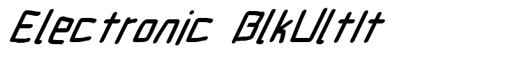 Electronic BlkUltIt