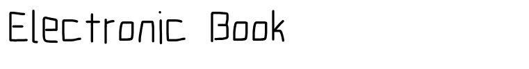 Electronic Book