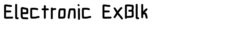 Electronic ExBlk