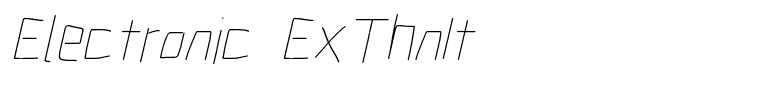 Electronic ExThnIt