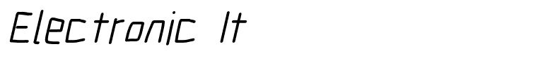 Electronic It