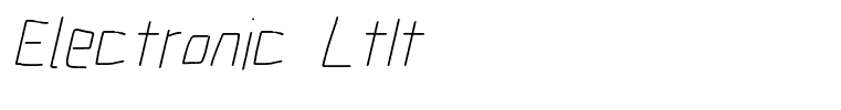 Electronic LtIt