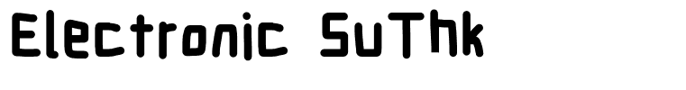 Electronic SuThk