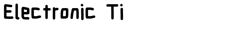 Electronic Ti