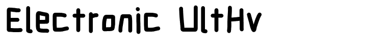 Electronic UltHv