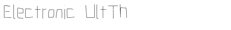 Electronic UltTh