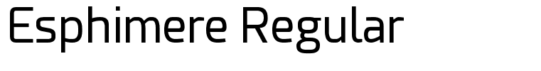 Esphimere Regular