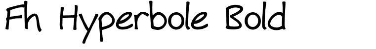 Fh Hyperbole Bold