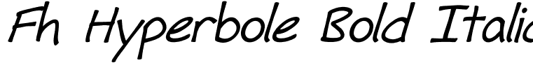 Fh Hyperbole Bold Italic