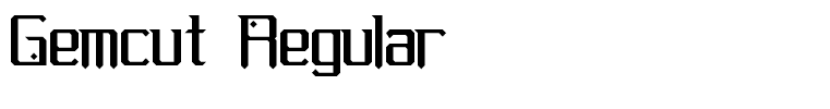 Gemcut Regular