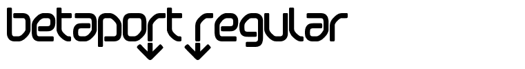 betapoRt Regular