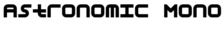 Astronomic Mono Regular