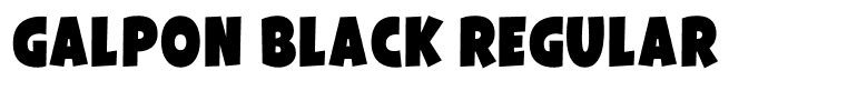 Galpon Black Regular