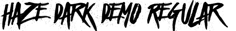 Haze Dark Demo Regular