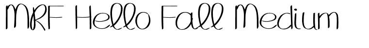 MRF Hello Fall Medium