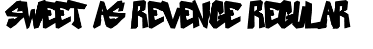 SWEET AS REVENGE Regular