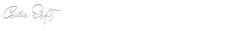 Cecilia Script