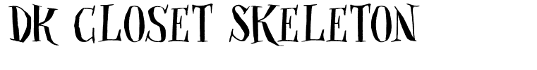 DK Closet Skeleton