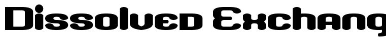 Dissolved Exchange