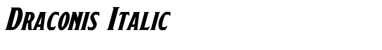 Draconis Italic
