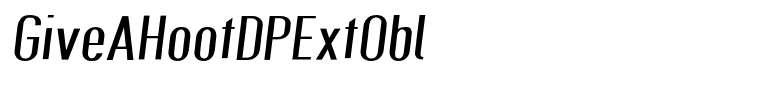 GiveAHootDPExtObl