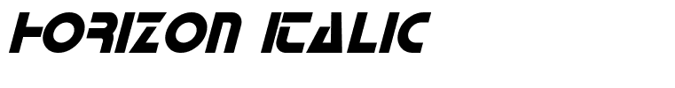 Horizon Italic