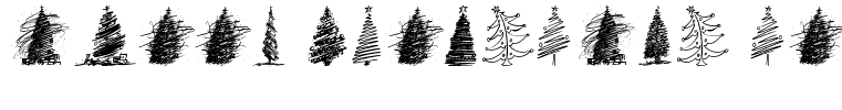 Merry Christmas Trees