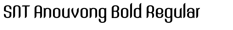 SNT Anouvong Bold Regular