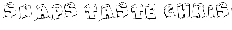 Snaps Taste Christmas