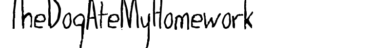 TheDogAteMyHomework