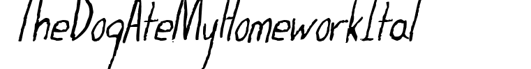 TheDogAteMyHomeworkItal