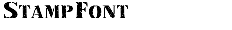 StampFont
