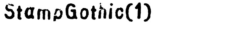 StampGothic(1)