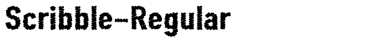 Scribble-Regular