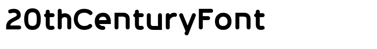 20thCenturyFont
