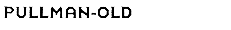 Pullman-Old